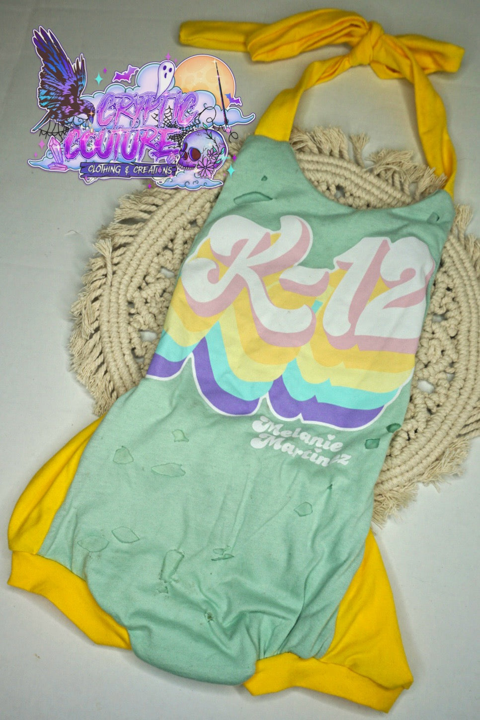 3T Melanie Martinez Upcycled Evelyn Romper